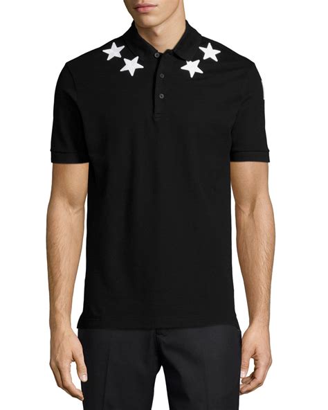 givenchy stars polo shirt|men's Givenchy t shirt sale.